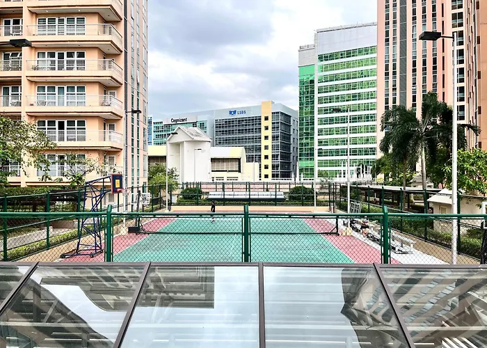 Bgc 1br, Steps To Venice Mall, 300mbps Fiber, Balcony, Pool 19j Appartement *